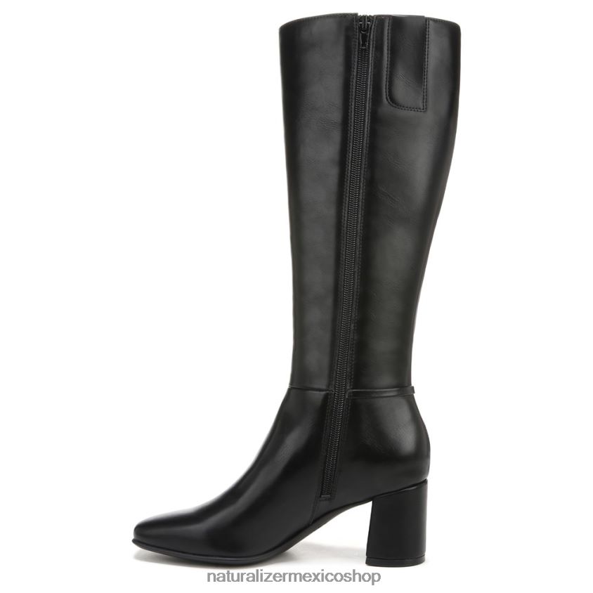 botas | botas waylon de pantorrilla ancha hasta la rodilla 60D4P0600 Naturalizer mujer sintético texturizado negro