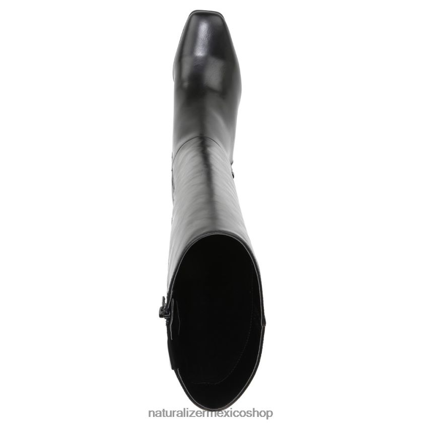 botas | botas waylon de pantorrilla ancha hasta la rodilla 60D4P0600 Naturalizer mujer sintético texturizado negro