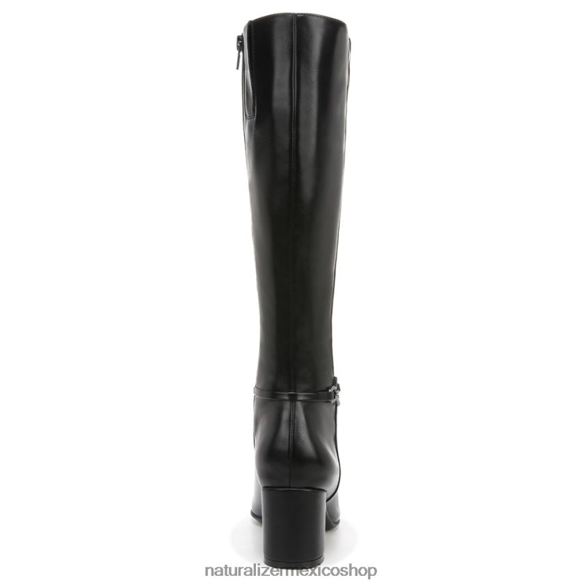 botas | botas waylon de pantorrilla ancha hasta la rodilla 60D4P0600 Naturalizer mujer sintético texturizado negro