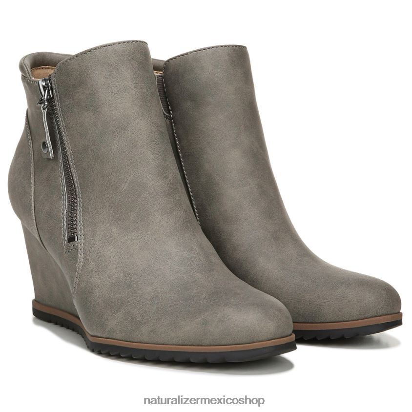botas | botín con cuña soul haley 60D4P0282 Naturalizer mujer sintético gris