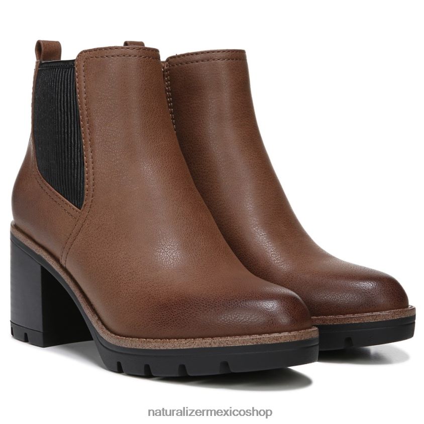 botas | botín de madalynn gore 60D4P0594 Naturalizer mujer sintético suave bronceado