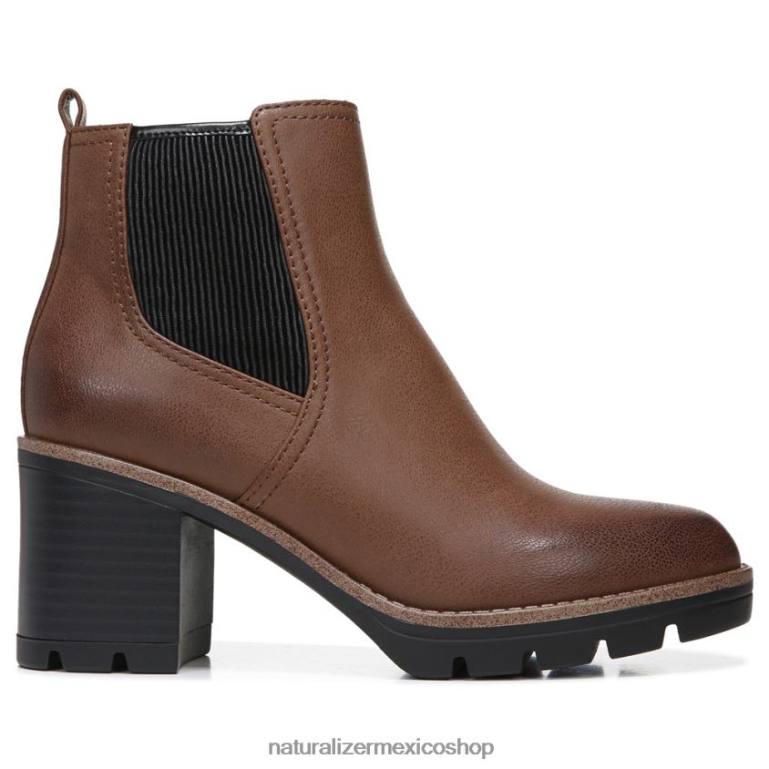 botas | botín de madalynn gore 60D4P0594 Naturalizer mujer sintético suave bronceado