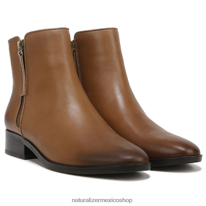 botas | botín de robyn 60D4P0658 Naturalizer mujer cuero marrón té inglés