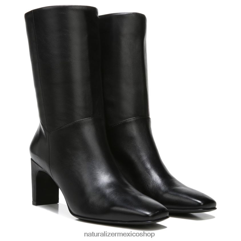 botas | botín plano 60D4P0667 Naturalizer mujer cuero negro