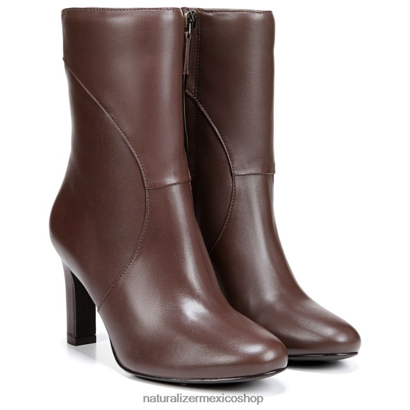 botas | bota harlene 60D4P0633 Naturalizer mujer cuero moca