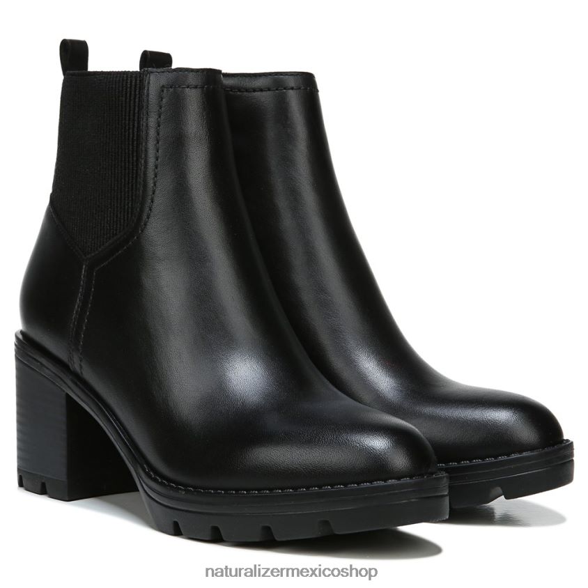 botas | bota impermeable verney 60D4P0269 Naturalizer mujer cuero negro