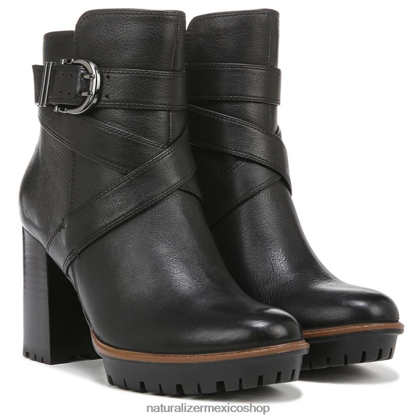 botas | bota lira 60D4P0656 Naturalizer mujer cuero negro