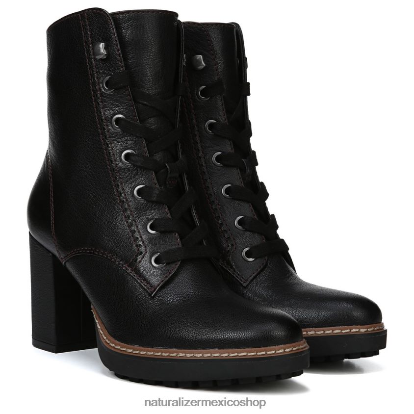botas | callie botín 60D4P0236 Naturalizer mujer cuero negro