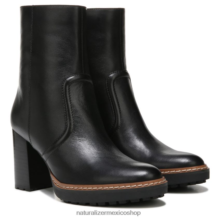botas | catie botín 60D4P0665 Naturalizer mujer cuero negro
