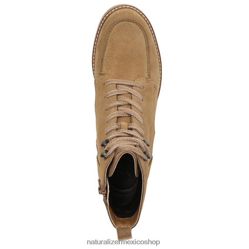 botas | dara botín 60D4P0674 Naturalizer mujer cuero dorado caramelo