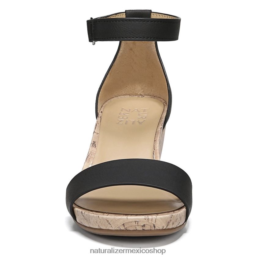 sandalias | sandalia areda con cuña 60D4P0317 Naturalizer mujer sintético negro