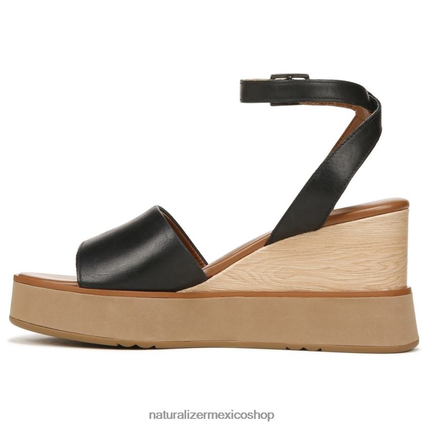 sandalias | sandalia con cuña brynn 60D4P0362 Naturalizer mujer cuero negro