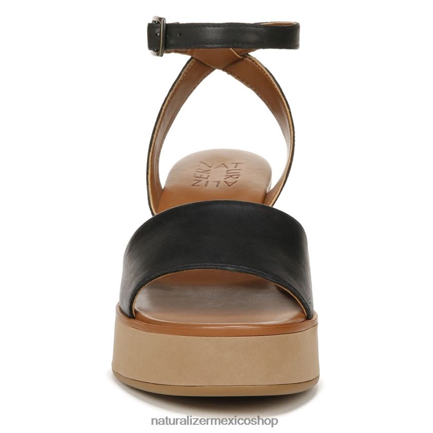sandalias | sandalia con cuña brynn 60D4P0362 Naturalizer mujer cuero negro