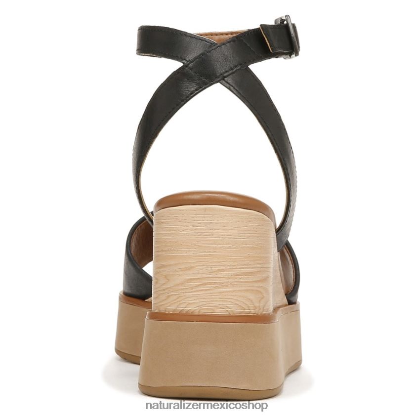 sandalias | sandalia con cuña brynn 60D4P0362 Naturalizer mujer cuero negro