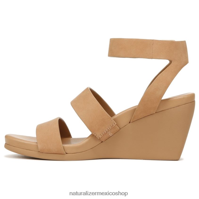 sandalias | sandalia con cuña gen n ignite 60D4P0150 Naturalizer mujer nobuk de masa para galletas