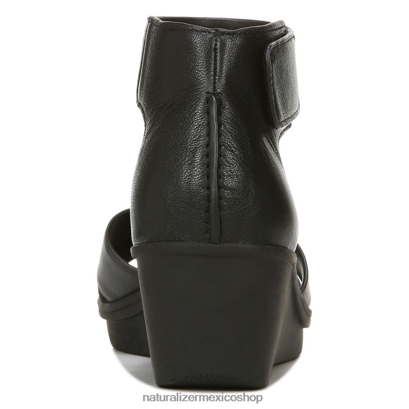sandalias | sandalia con cuña riviera 60D4P0155 Naturalizer mujer cuero negro