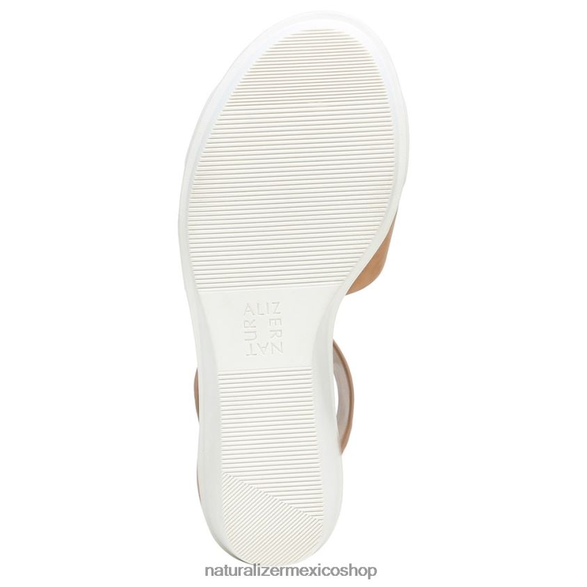 sandalias | sandalia con cuña riviera 60D4P0156 Naturalizer mujer gamuza de masa para galletas