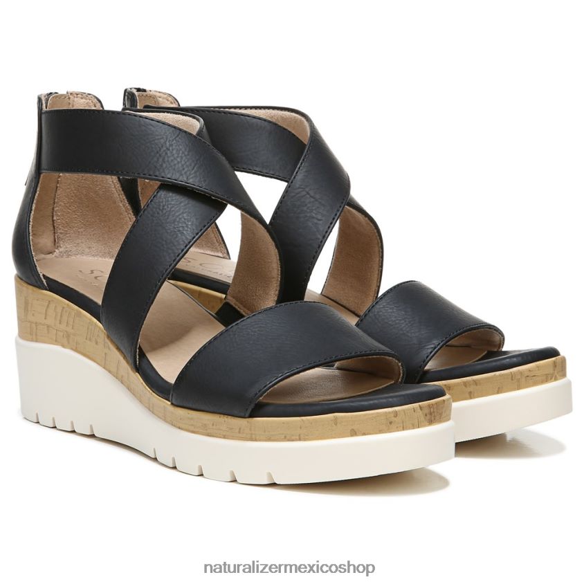 sandalias | sandalia con cuña soul goodtimes 60D4P0572 Naturalizer mujer sintético negro