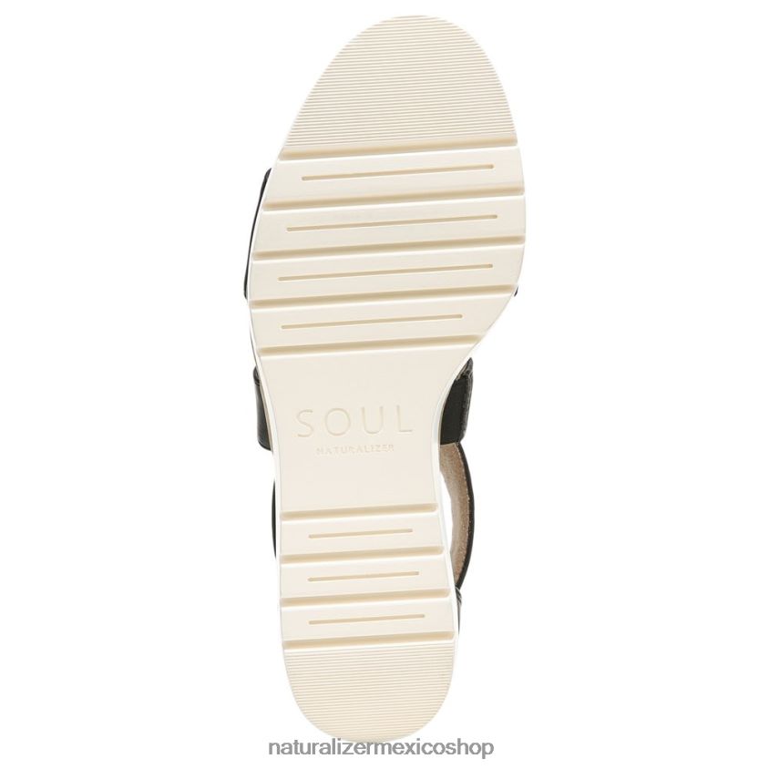 sandalias | sandalia con cuña soul goodtimes 60D4P0572 Naturalizer mujer sintético negro