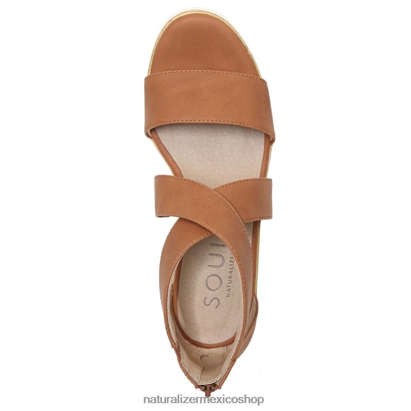 sandalias | sandalia con cuña soul goodtimes 60D4P0574 Naturalizer mujer caramelo sintético