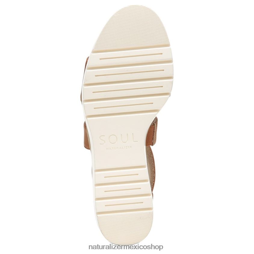sandalias | sandalia con cuña soul goodtimes 60D4P0574 Naturalizer mujer caramelo sintético