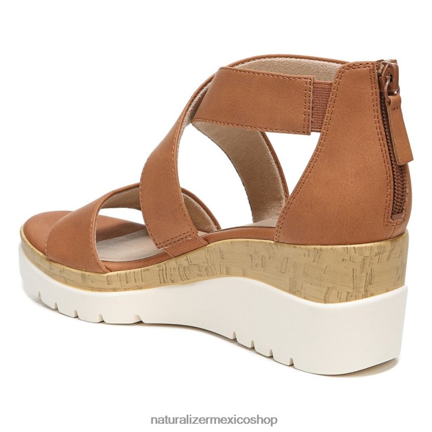 sandalias | sandalia con cuña soul goodtimes 60D4P0574 Naturalizer mujer caramelo sintético