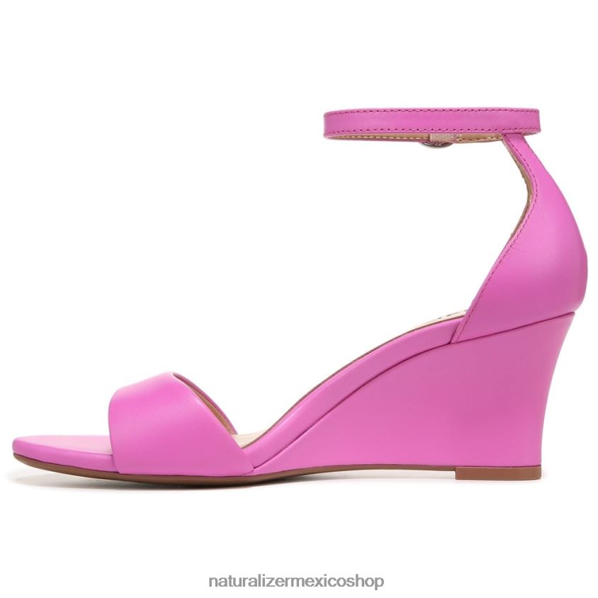 sandalias | sandalia cuña vera 60D4P0125 Naturalizer mujer cuero rosa caramelo