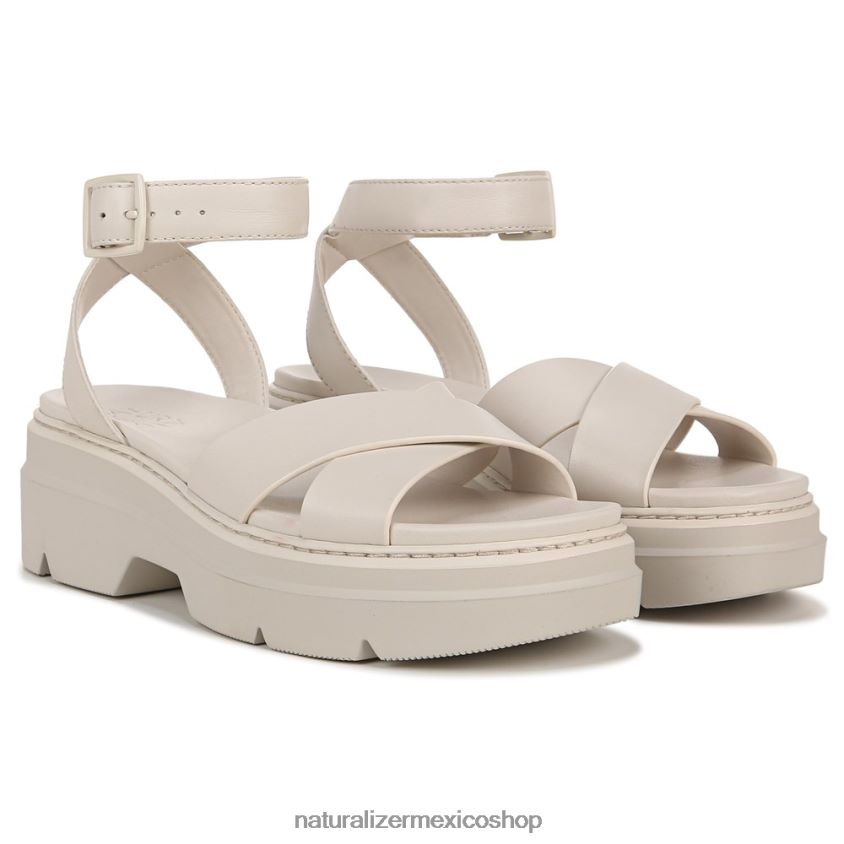 sandalias | sandalia darry 60D4P033 Naturalizer mujer cuero perlado satinado