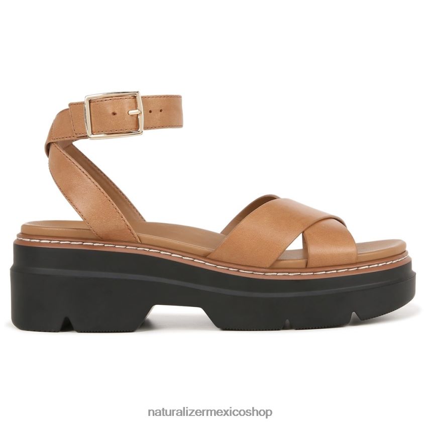 sandalias | sandalia darry 60D4P034 Naturalizer mujer cuero marrón caramelo