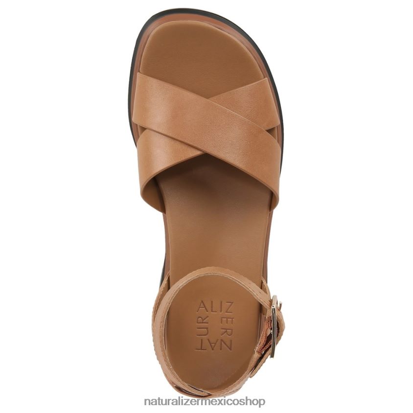 sandalias | sandalia darry 60D4P034 Naturalizer mujer cuero marrón caramelo