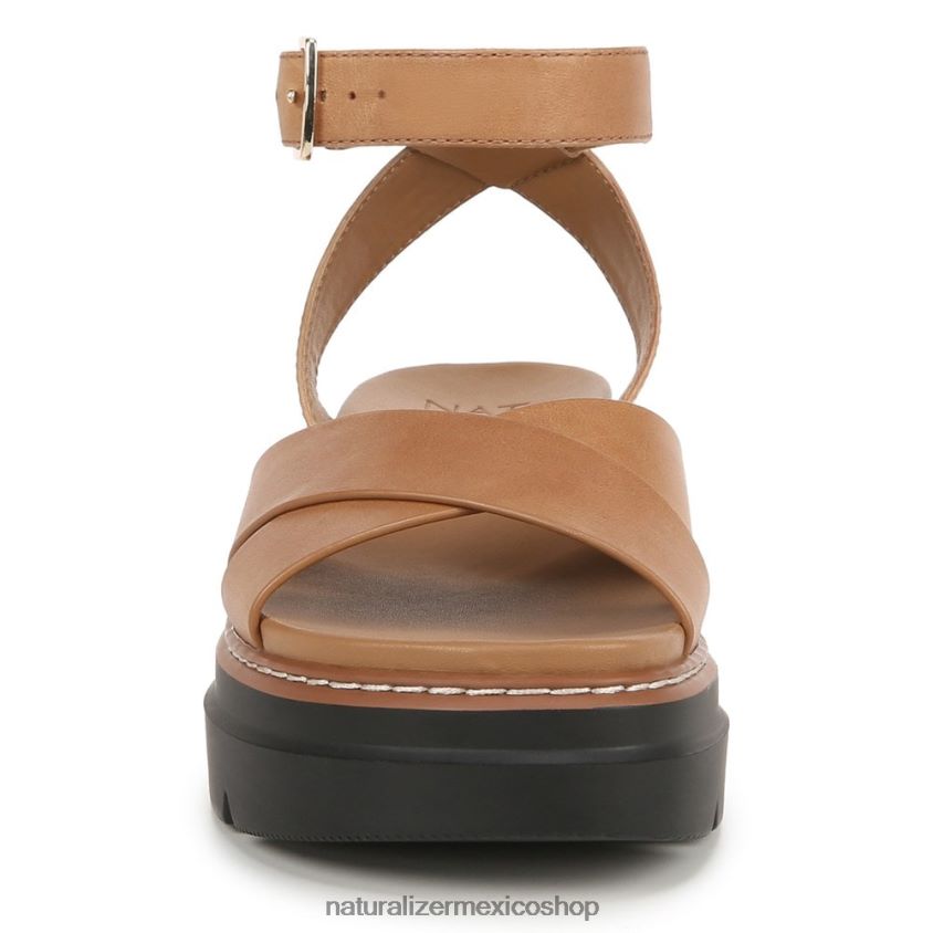 sandalias | sandalia darry 60D4P034 Naturalizer mujer cuero marrón caramelo
