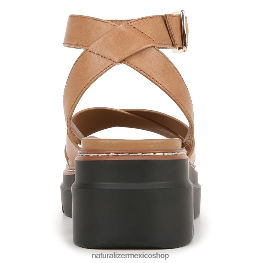 sandalias | sandalia darry 60D4P034 Naturalizer mujer cuero marrón caramelo