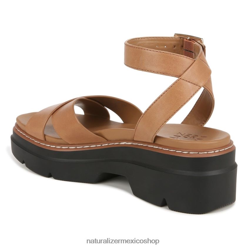 sandalias | sandalia darry 60D4P034 Naturalizer mujer cuero marrón caramelo