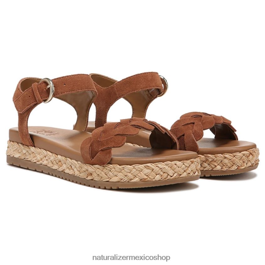 sandalias | sandalia neila 60D4P0207 Naturalizer mujer cuero marrón té inglés