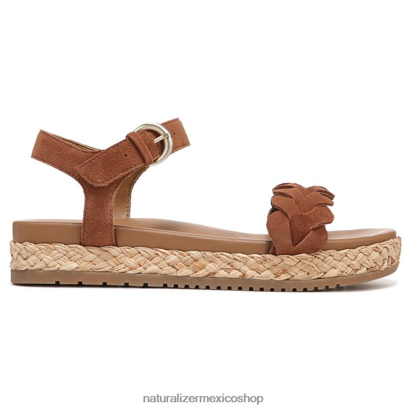 sandalias | sandalia neila 60D4P0207 Naturalizer mujer cuero marrón té inglés