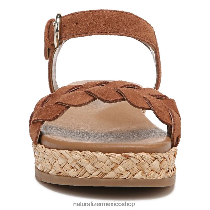sandalias | sandalia neila 60D4P0207 Naturalizer mujer cuero marrón té inglés