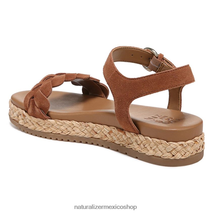 sandalias | sandalia neila 60D4P0207 Naturalizer mujer cuero marrón té inglés