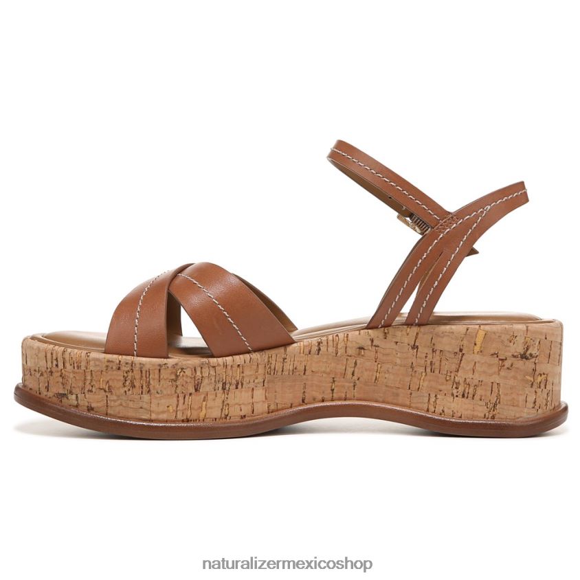 sandalias | sandalia rikki 60D4P0616 Naturalizer mujer cuero marrón té inglés