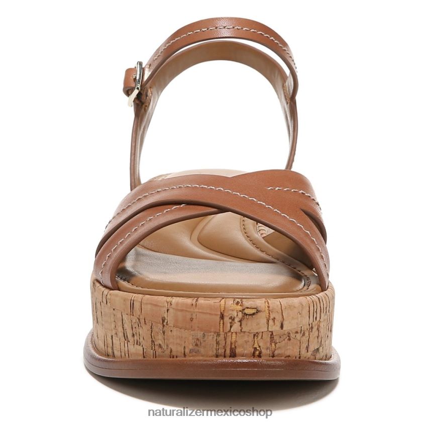 sandalias | sandalia rikki 60D4P0616 Naturalizer mujer cuero marrón té inglés