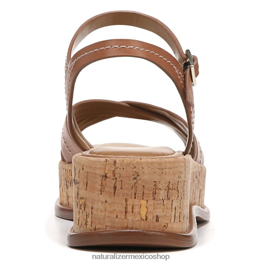 sandalias | sandalia rikki 60D4P0616 Naturalizer mujer cuero marrón té inglés