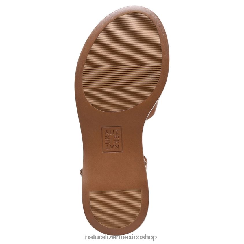 sandalias | sandalia rikki 60D4P0616 Naturalizer mujer cuero marrón té inglés