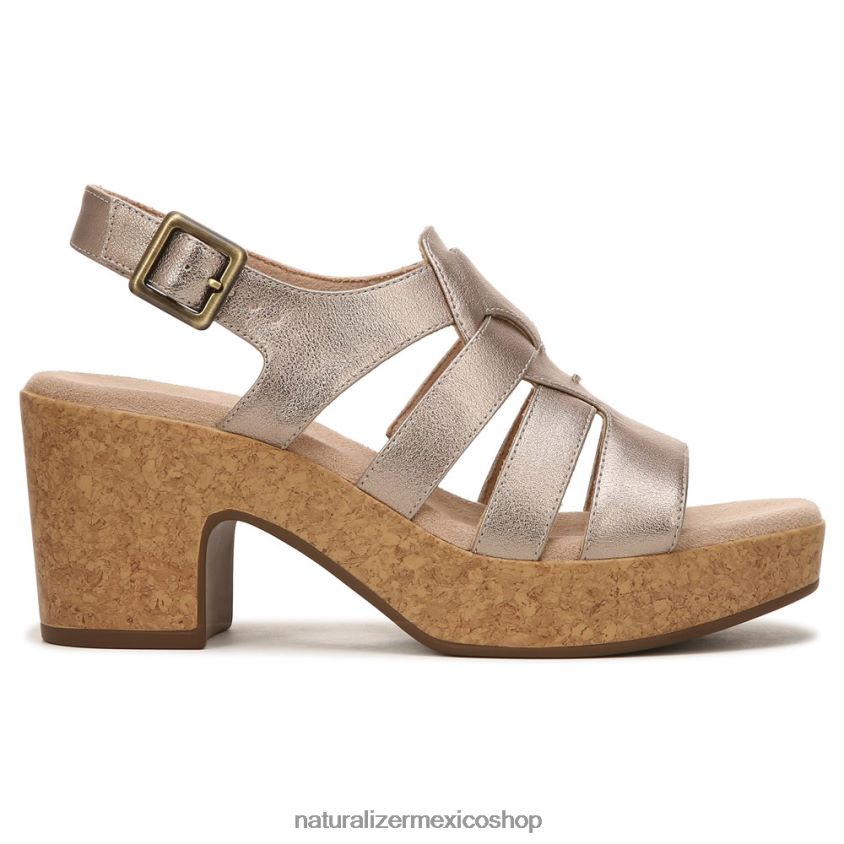 sandalias | sandalia alma aki 60D4P0561 Naturalizer mujer cálido plateado sintético