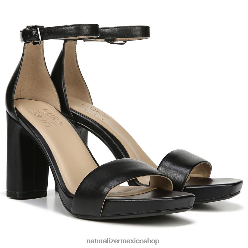 sandalias | sandalia de vestir alegría 60D4P065 Naturalizer mujer cuero negro