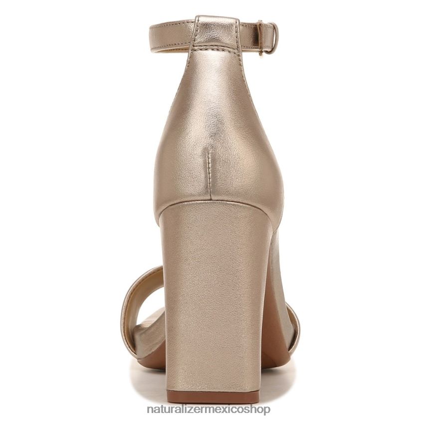 sandalias | sandalia de vestir alegría 60D4P066 Naturalizer mujer cuero bronce claro
