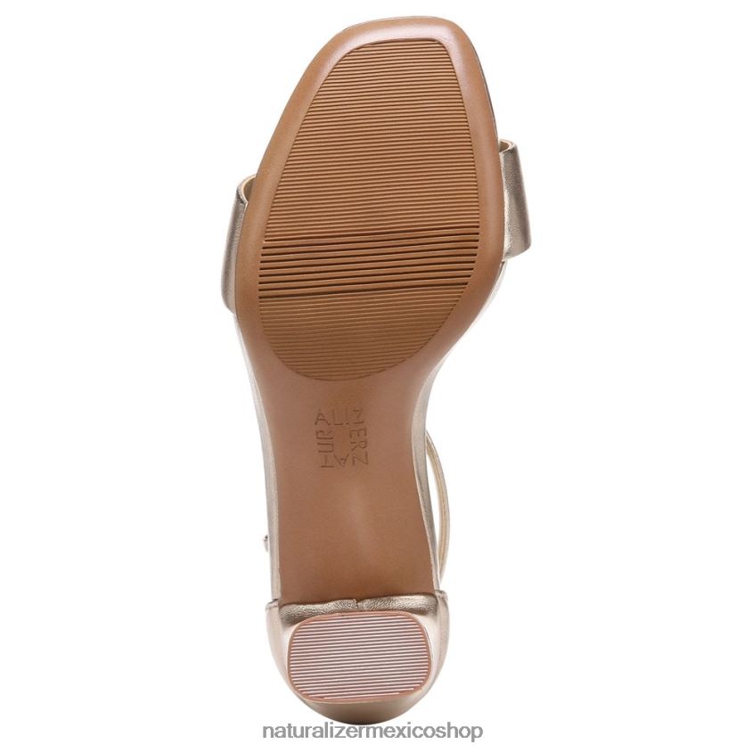 sandalias | sandalia de vestir alegría 60D4P066 Naturalizer mujer cuero bronce claro