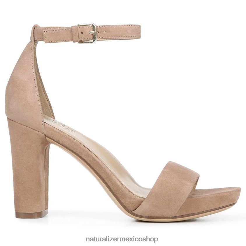 sandalias | sandalia de vestir alegría 60D4P067 Naturalizer mujer gamuza de jengibre