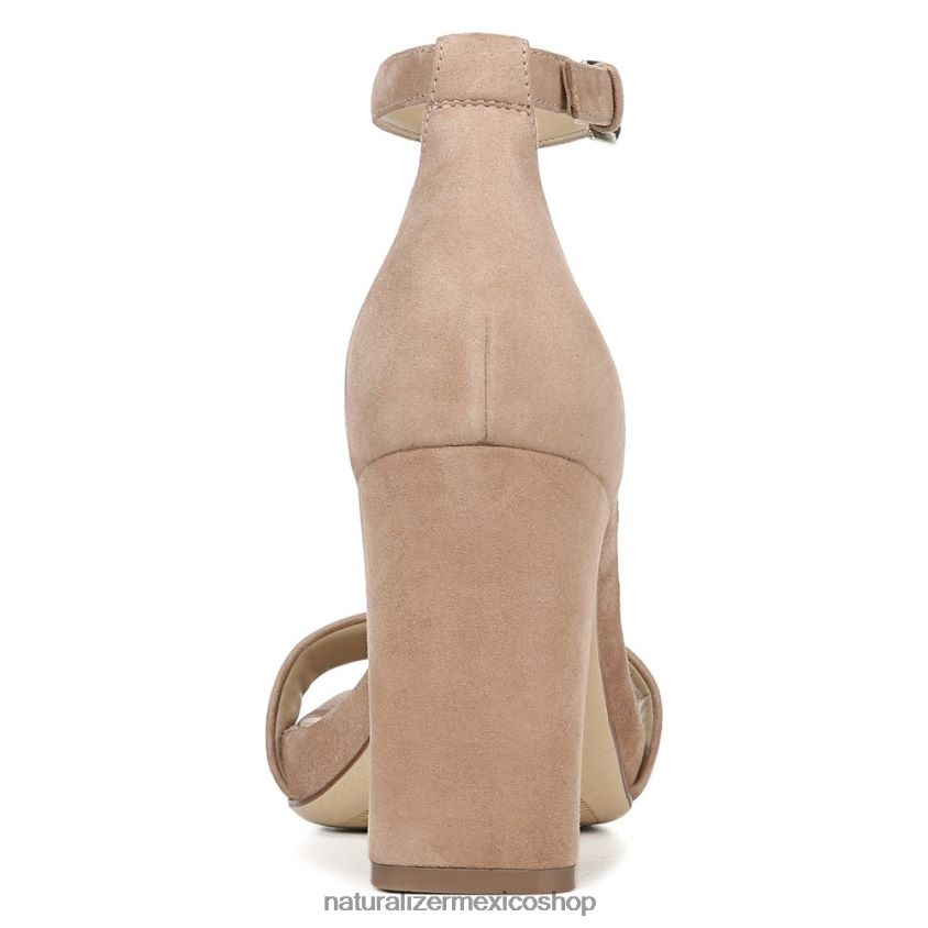 sandalias | sandalia de vestir alegría 60D4P067 Naturalizer mujer gamuza de jengibre