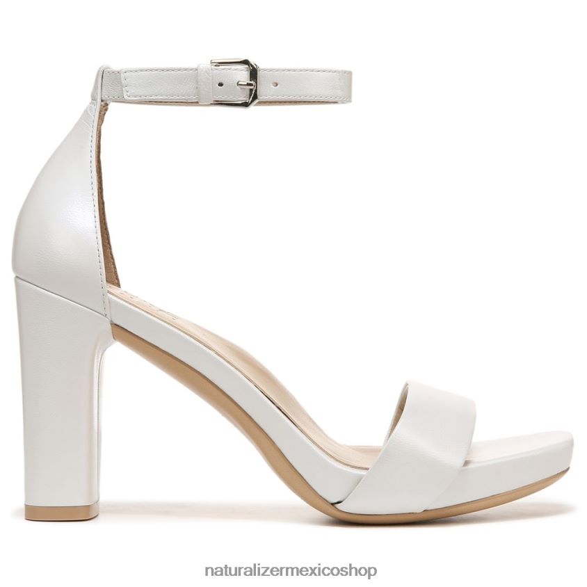 sandalias | sandalia de vestir alegría 60D4P069 Naturalizer mujer cuero blanco