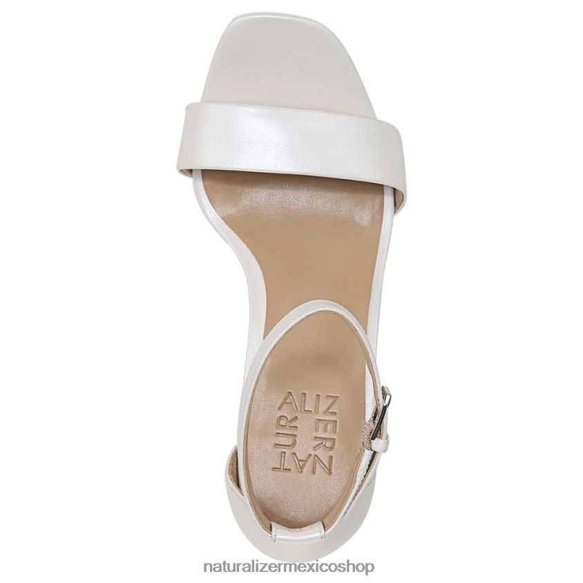 sandalias | sandalia de vestir alegría 60D4P069 Naturalizer mujer cuero blanco