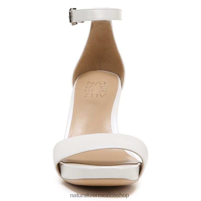 sandalias | sandalia de vestir alegría 60D4P069 Naturalizer mujer cuero blanco
